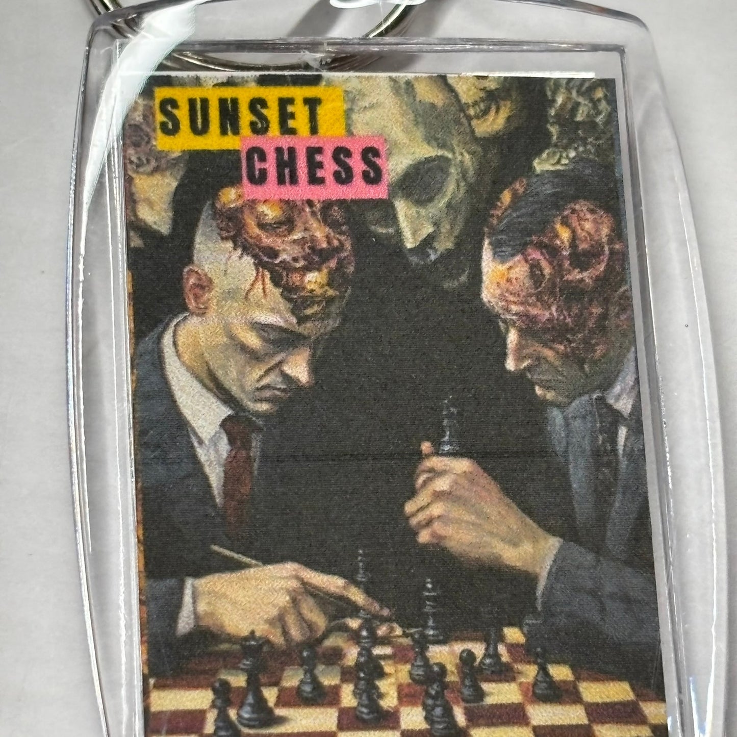 Melting Mind - Chess  Photo Keychain