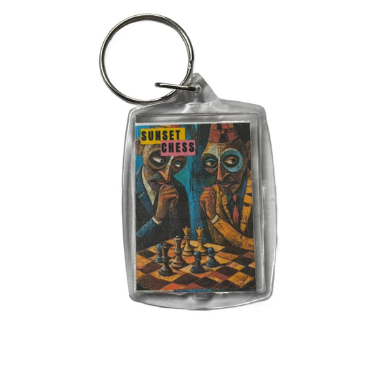 Giggles - Chess  Photo Keychain