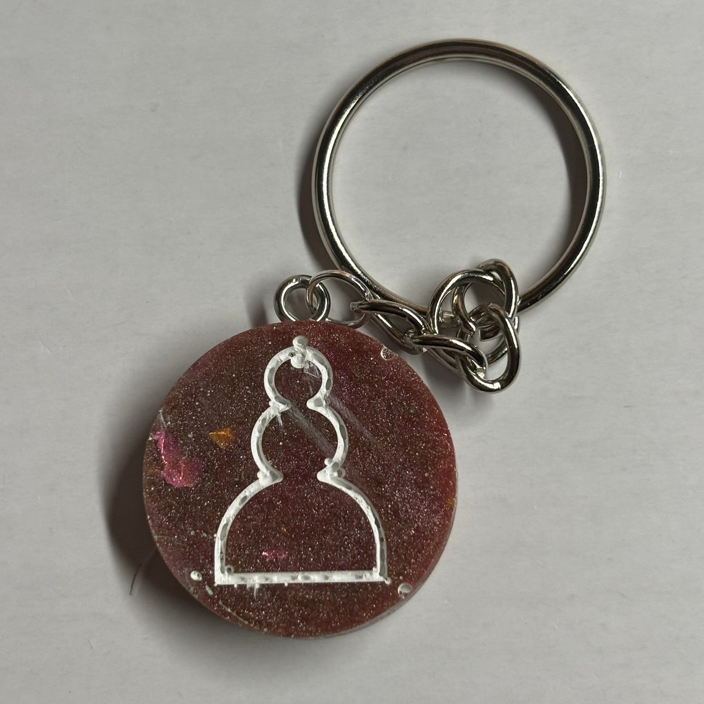 Royal Brown Pawn - Handmade Resin Keychain