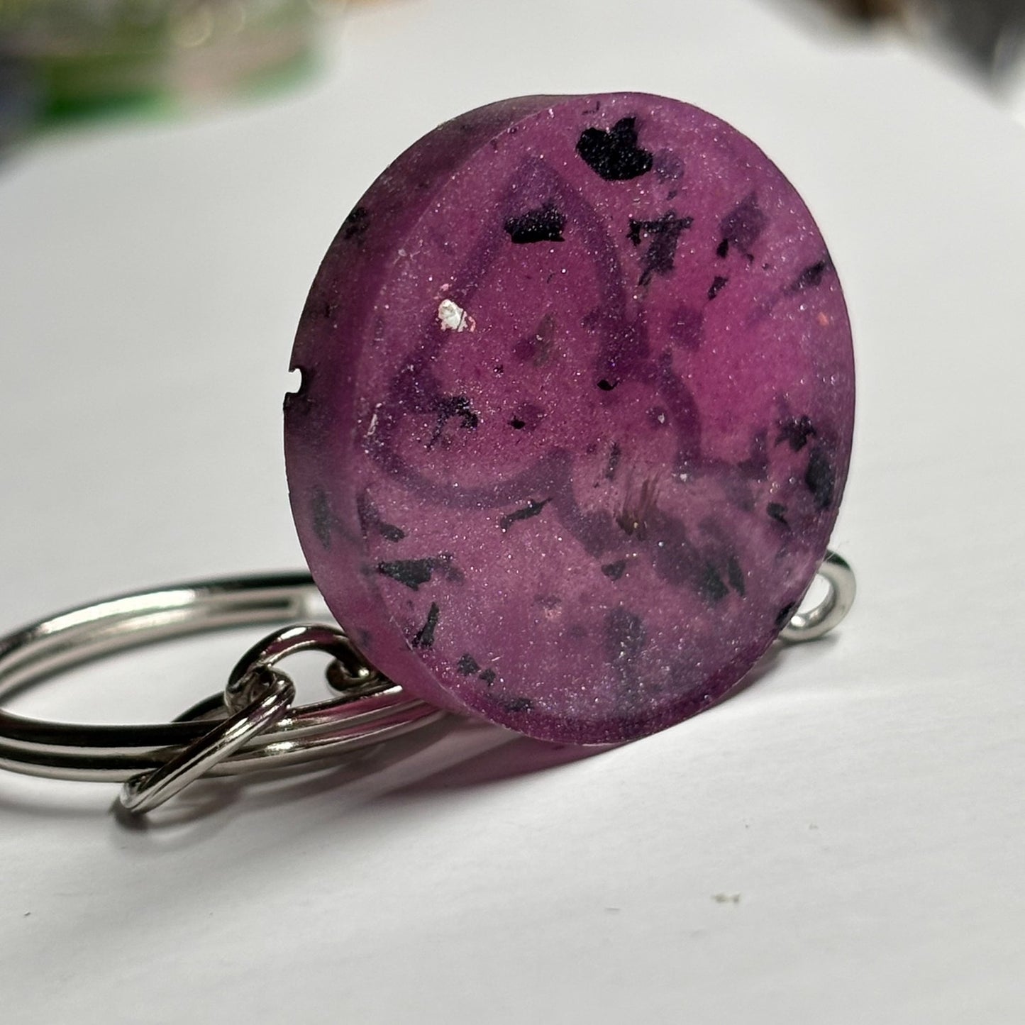 Spotted Velvet Pawn - Handmade Resin Keychain