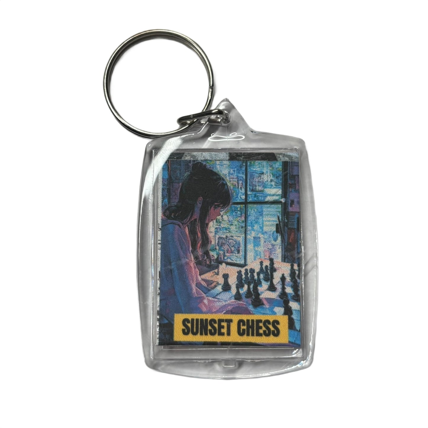 A Good Day - Chess  Photo Keychain