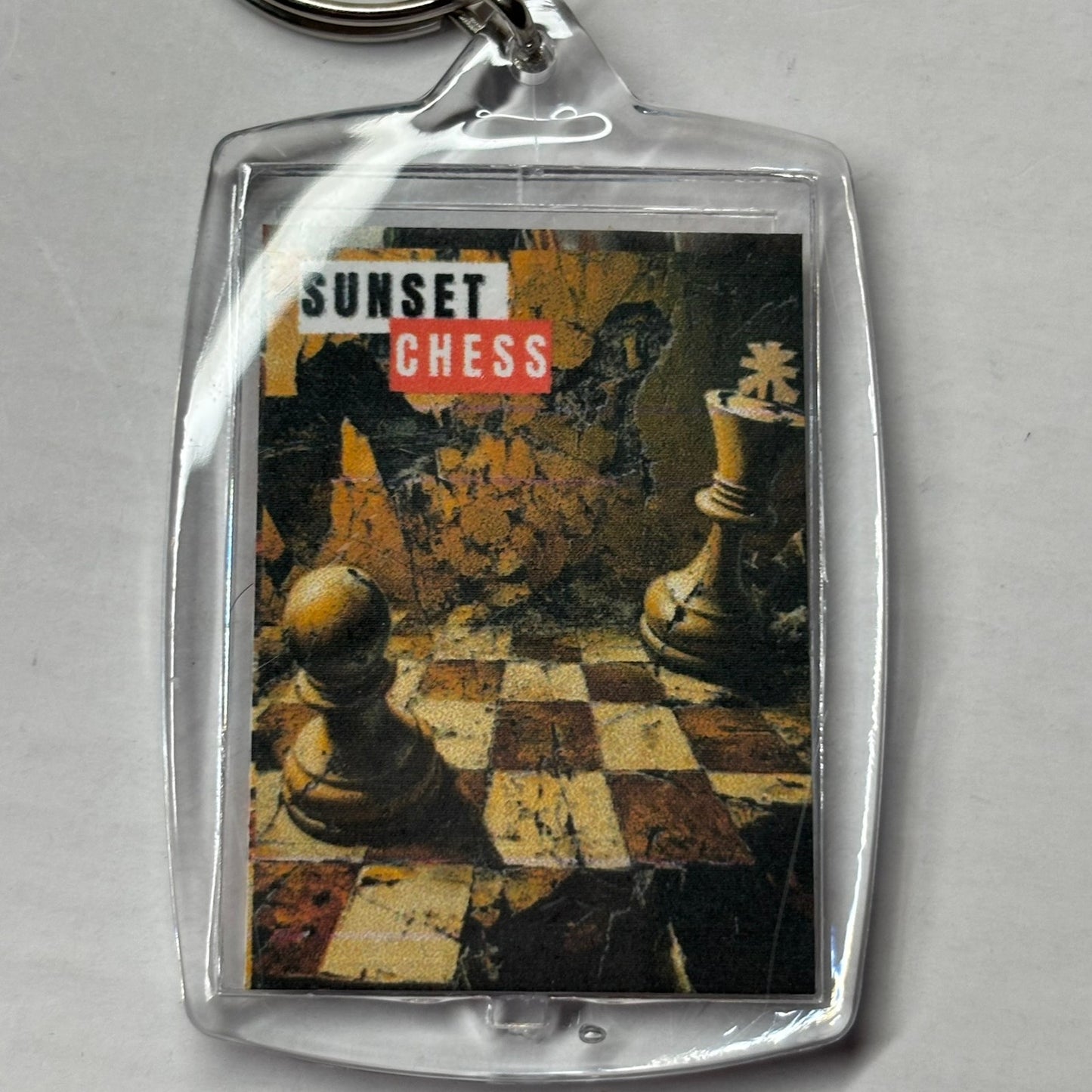The Room - Chess  Photo Keychain