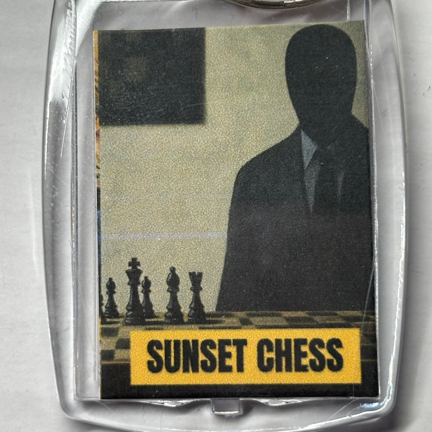The Stalker - Chess  Photo Keychain