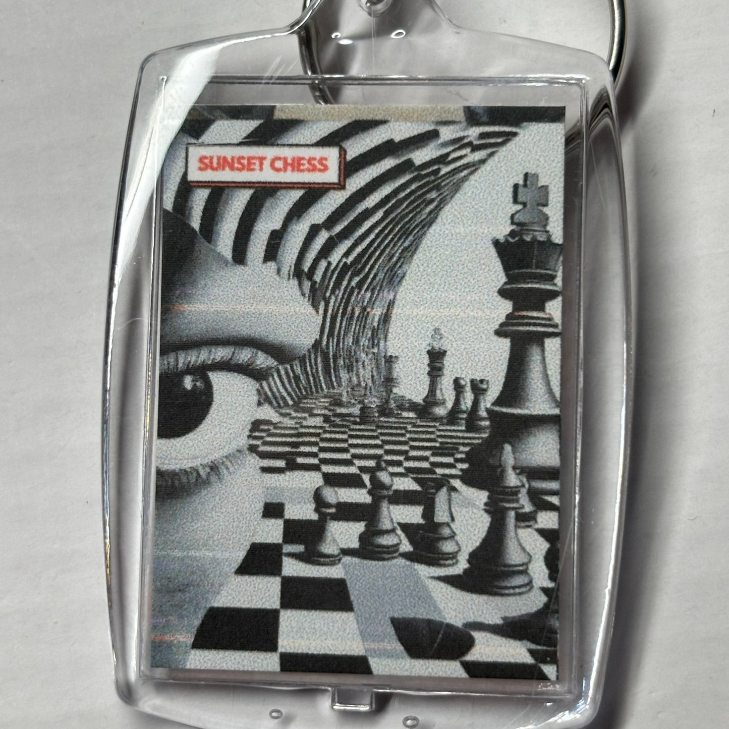 The Illusion - Chess  Photo Keychain