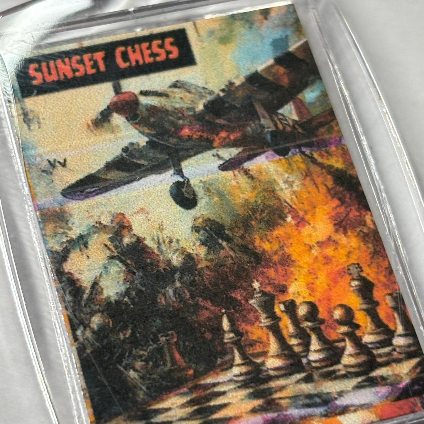 - Chess  Photo Keychain