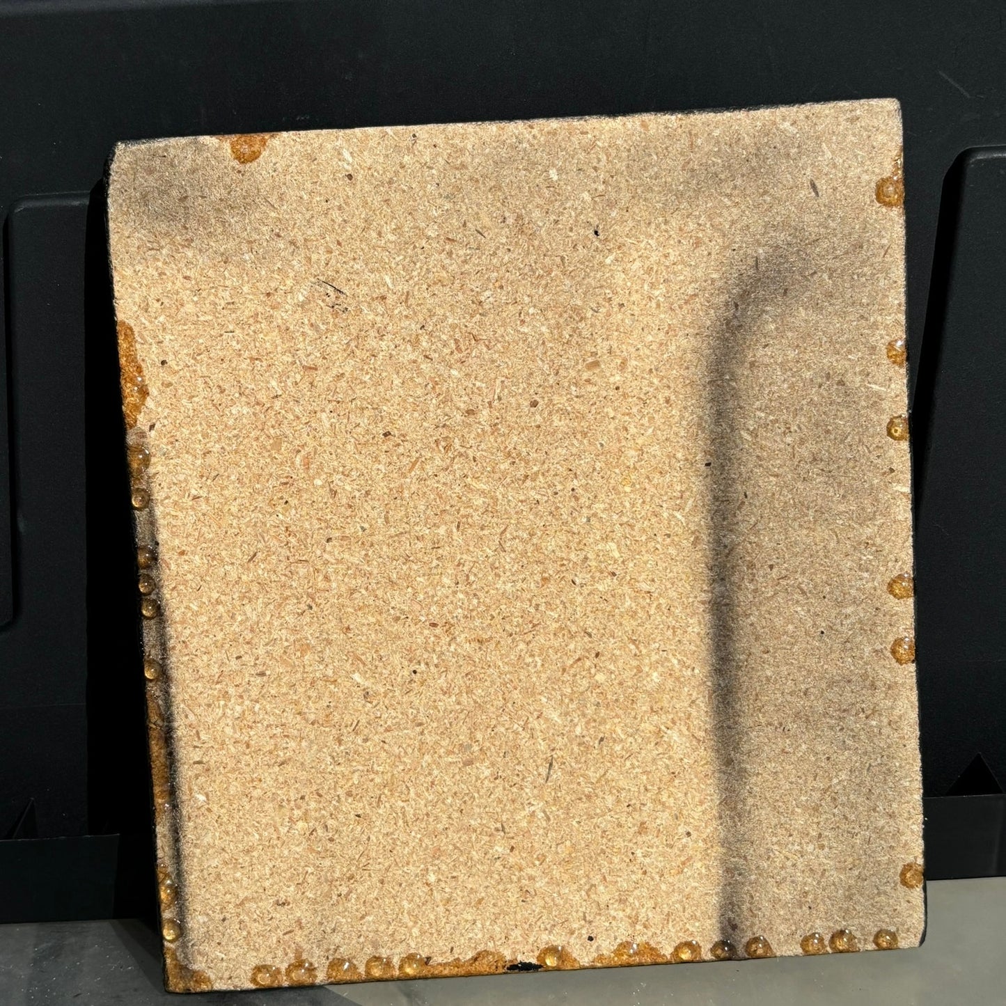 Simple Yellow - Resin Coated Chess Board