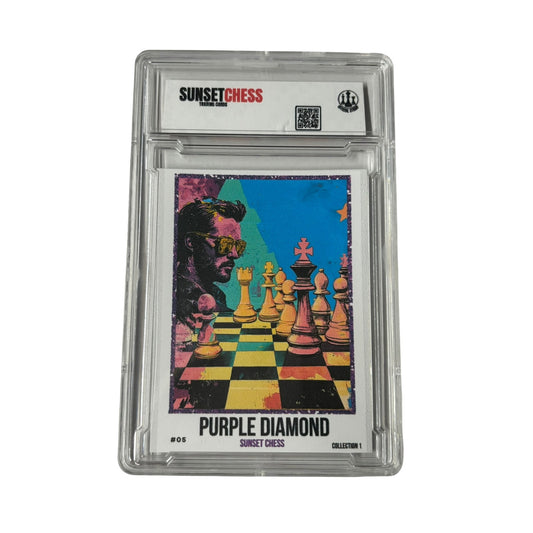 Purple Diamond Collection 1 - Premium Trading Card
