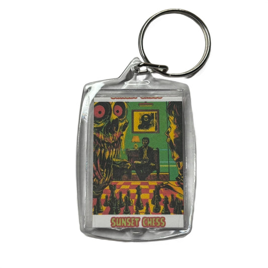 The Green Room - Chess  Photo Keychain