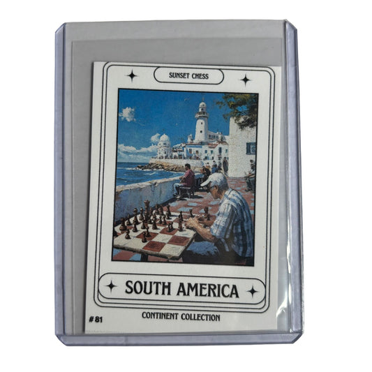 South America Collection - Trading Card