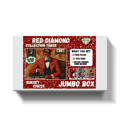 Red Diamond Part 3 - Jumbo Box Pack - Chess Trading Cards