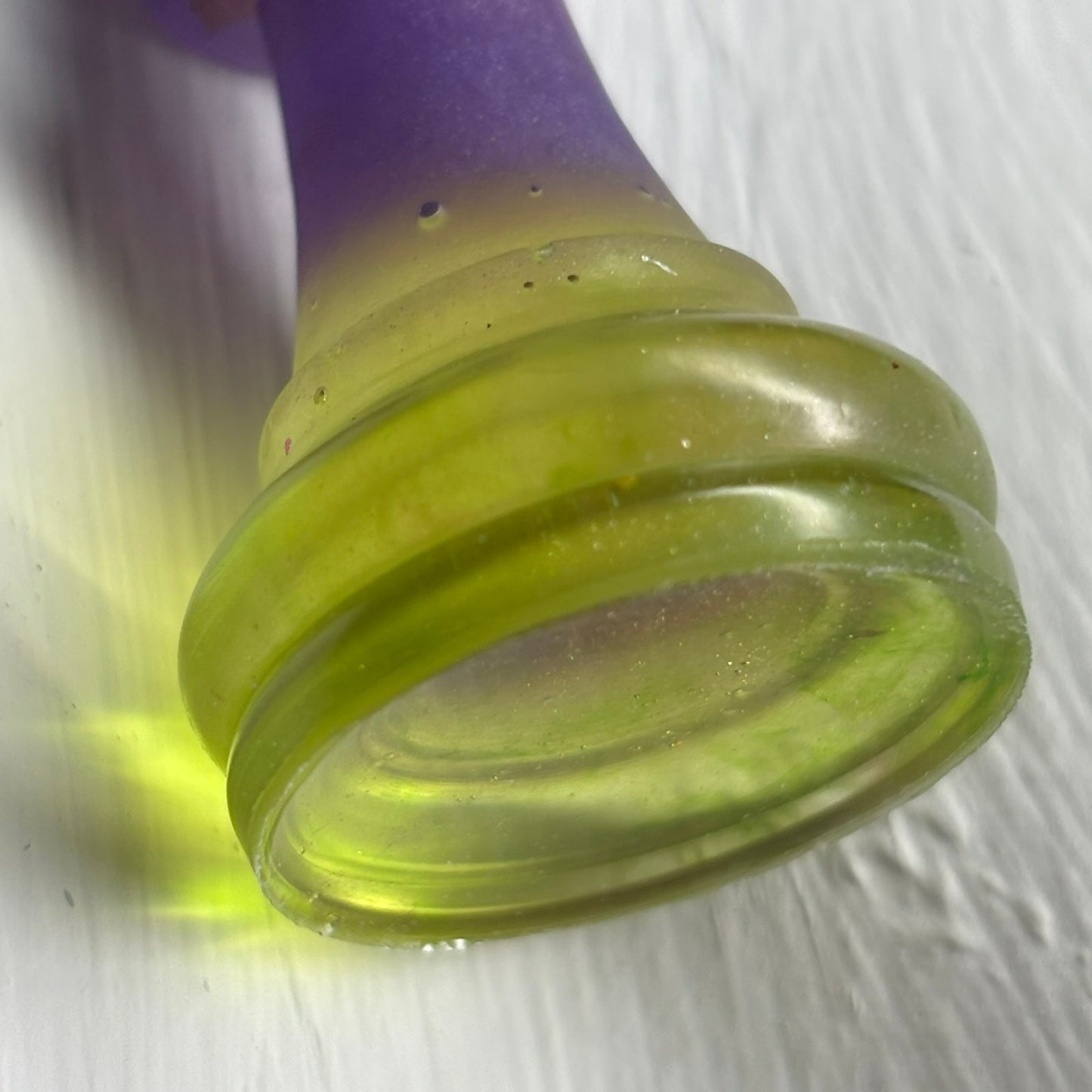 Starlight Purple Crystal Queen - Handmade Resin Chess Necklace