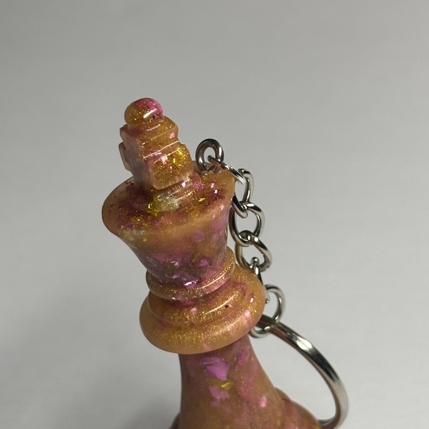 Yellow /Purple King - Handmade Resin Keychain