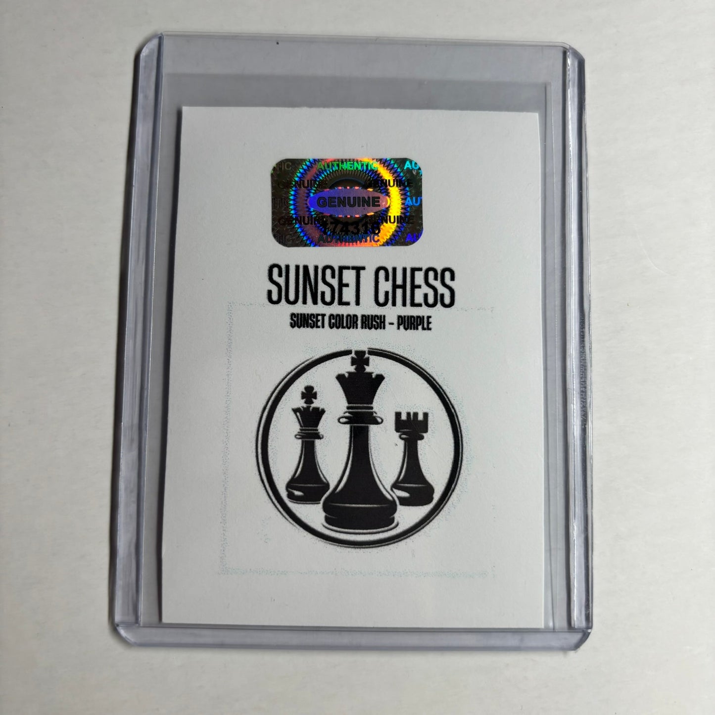 Purple Collection - Trading Card
