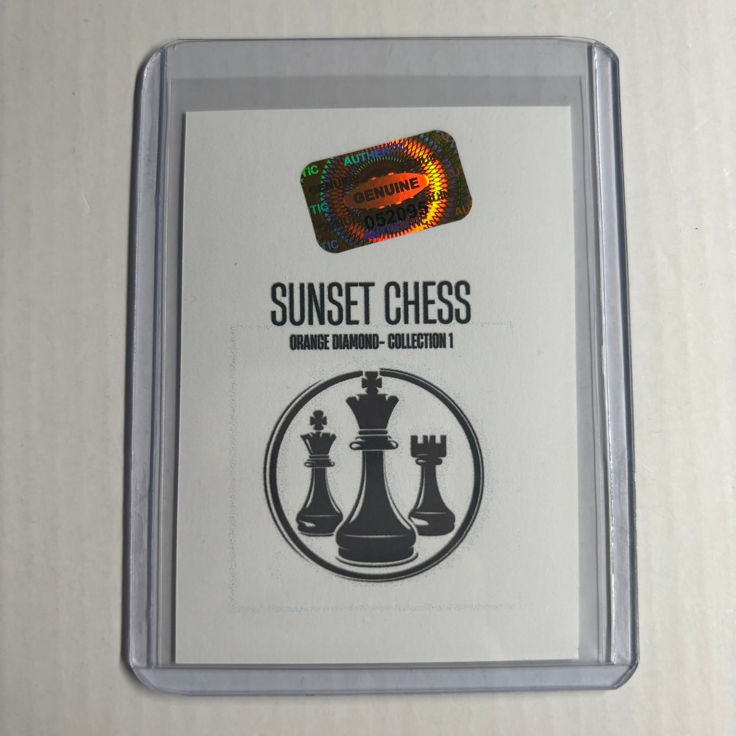 Orange Diamond Collection 1 - Trading Card