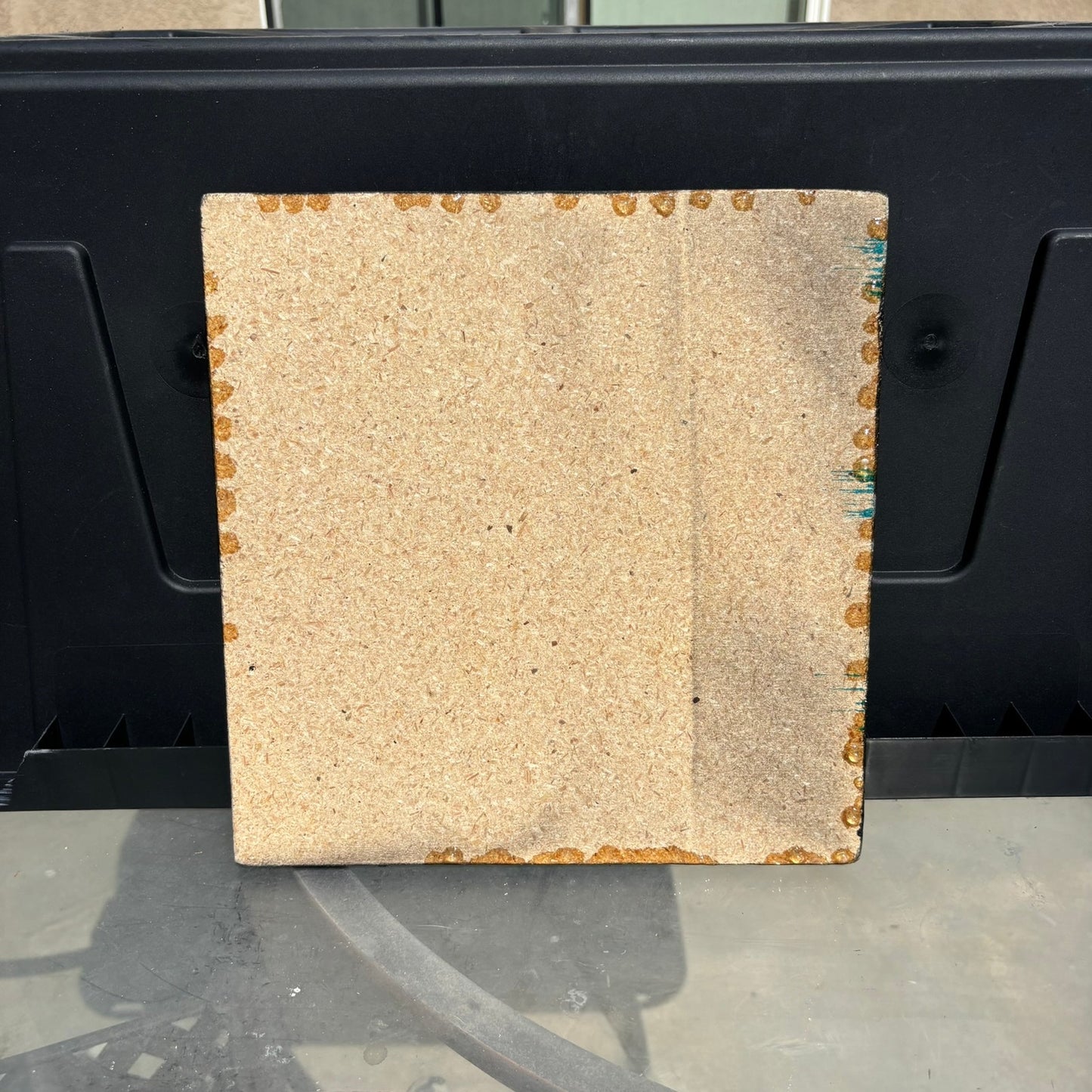 Autumn Leaves - Resin Coated Chess Board