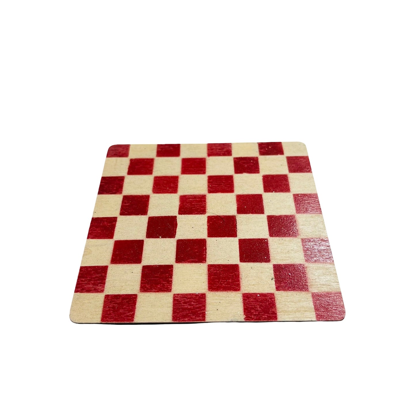 Cream Red - Mini Chess Set