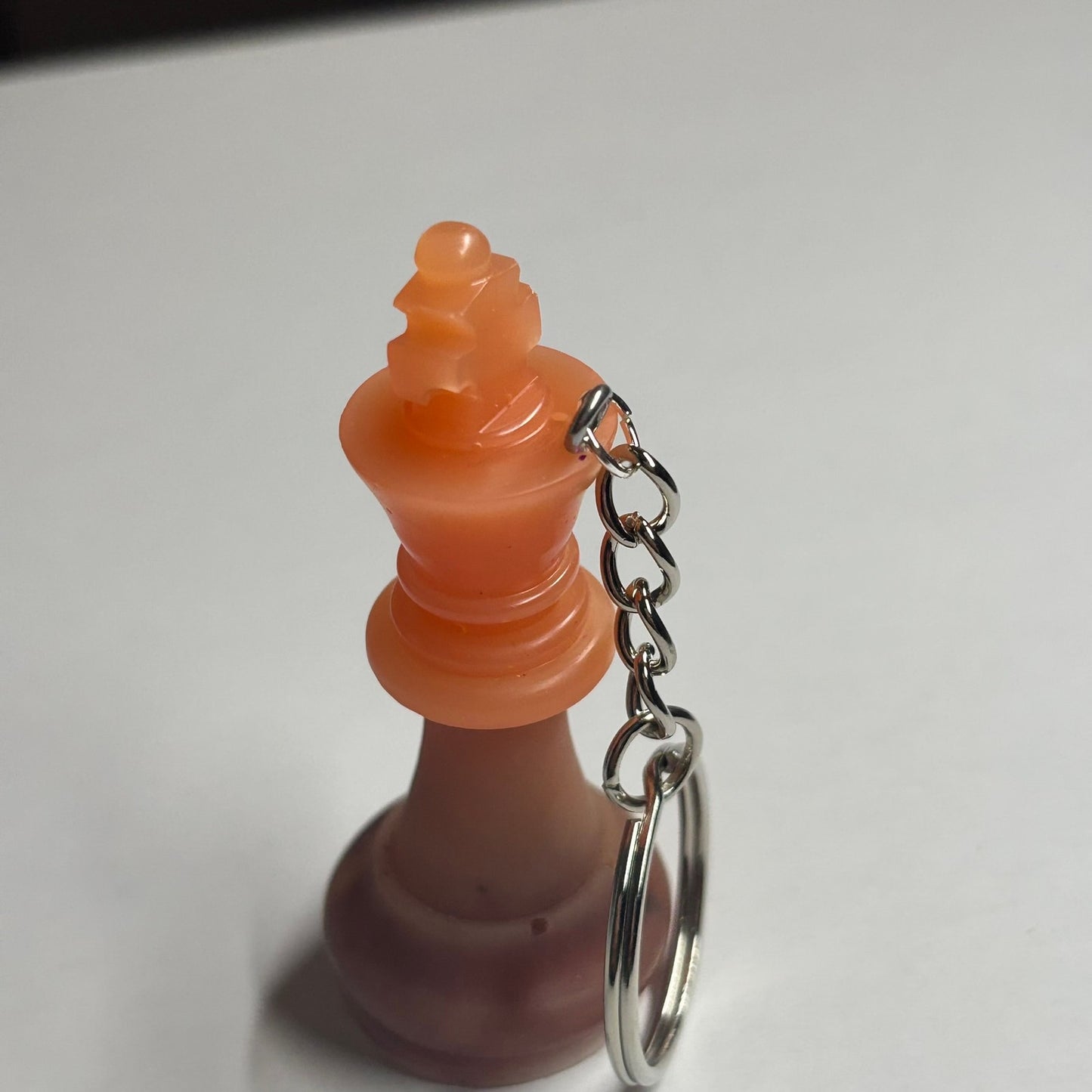 Orange Brown king - Handmade Resin Keychain