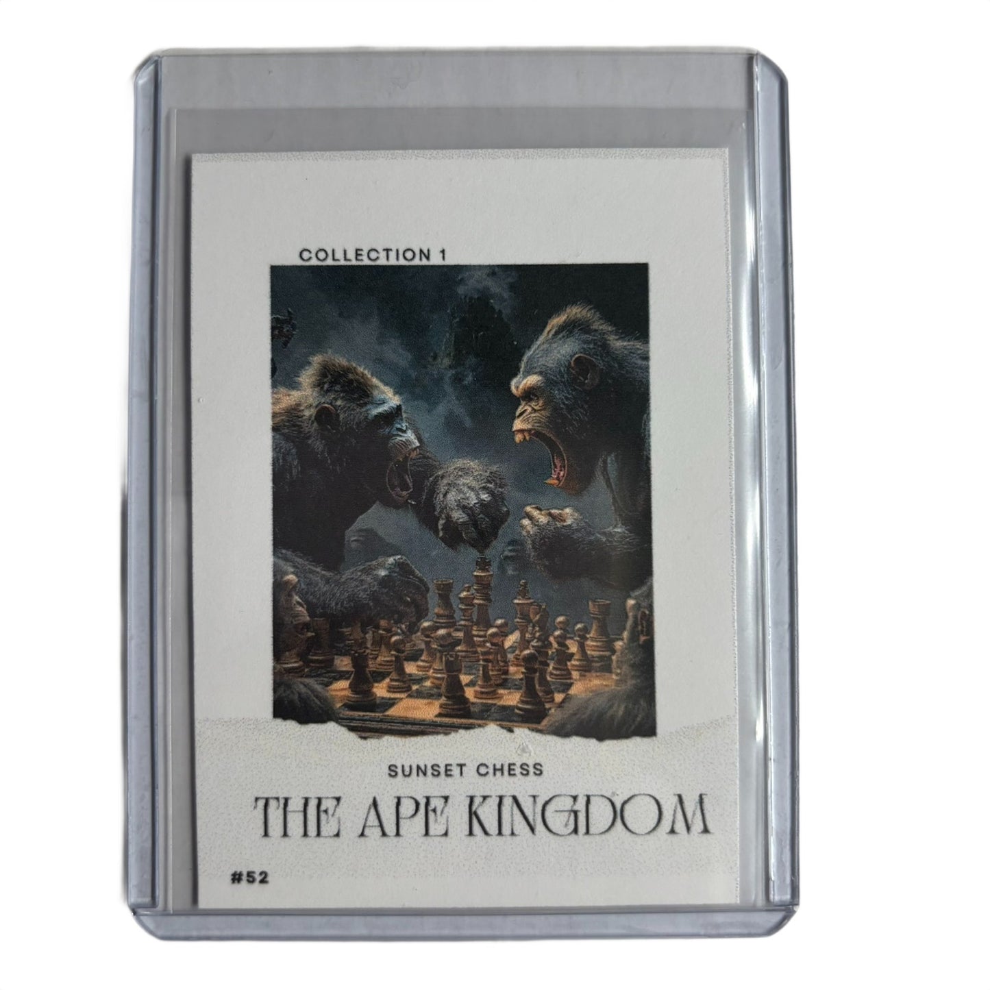 The Ape Kingdom Collection 1 Card #52 - Scrapbook Trading Card