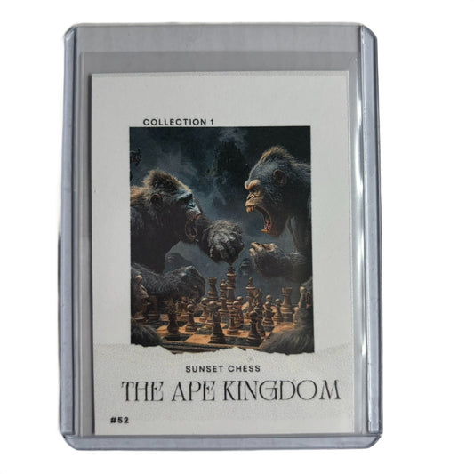 The Ape Kingdom Collection 1 Card #52 - Scrapbook Trading Card