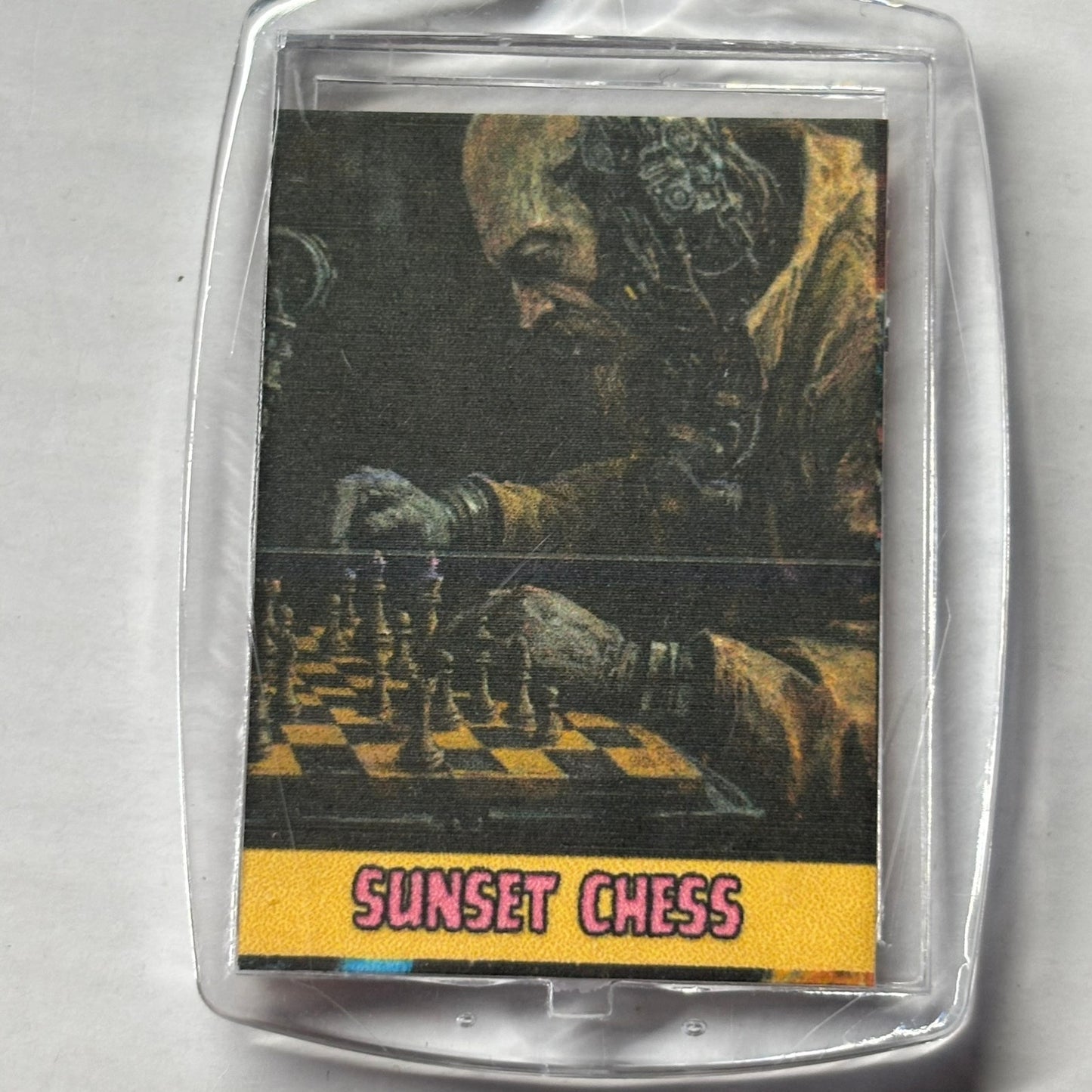 Mathematician - Chess  Photo Keychain