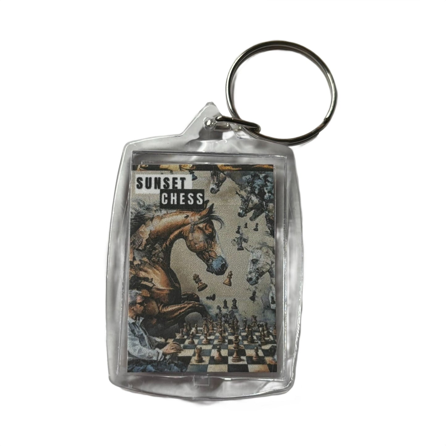Knights Folly - Chess  Photo Keychain