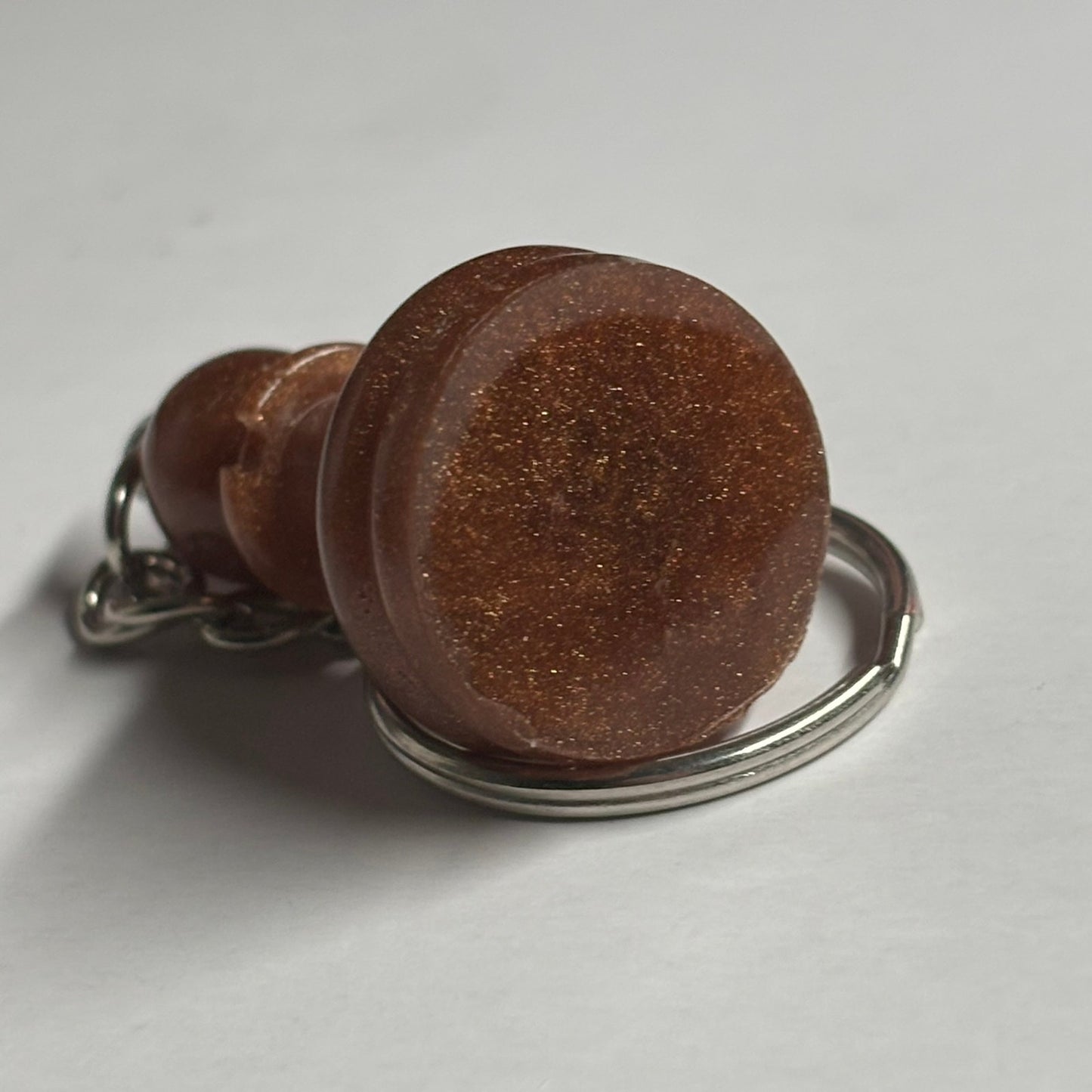 Brown Pawn - Handmade Resin Keychain