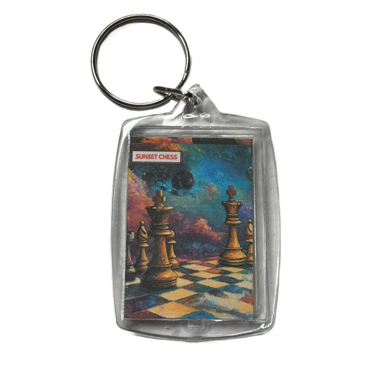 Space Mix - Chess  Photo Keychain