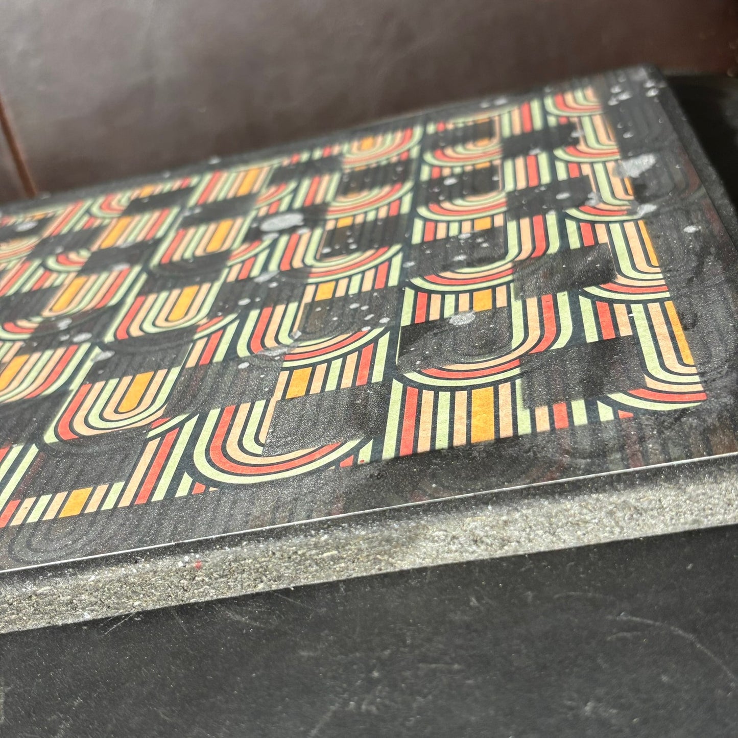 The 70's Vibes - Scrapbook Chess Board