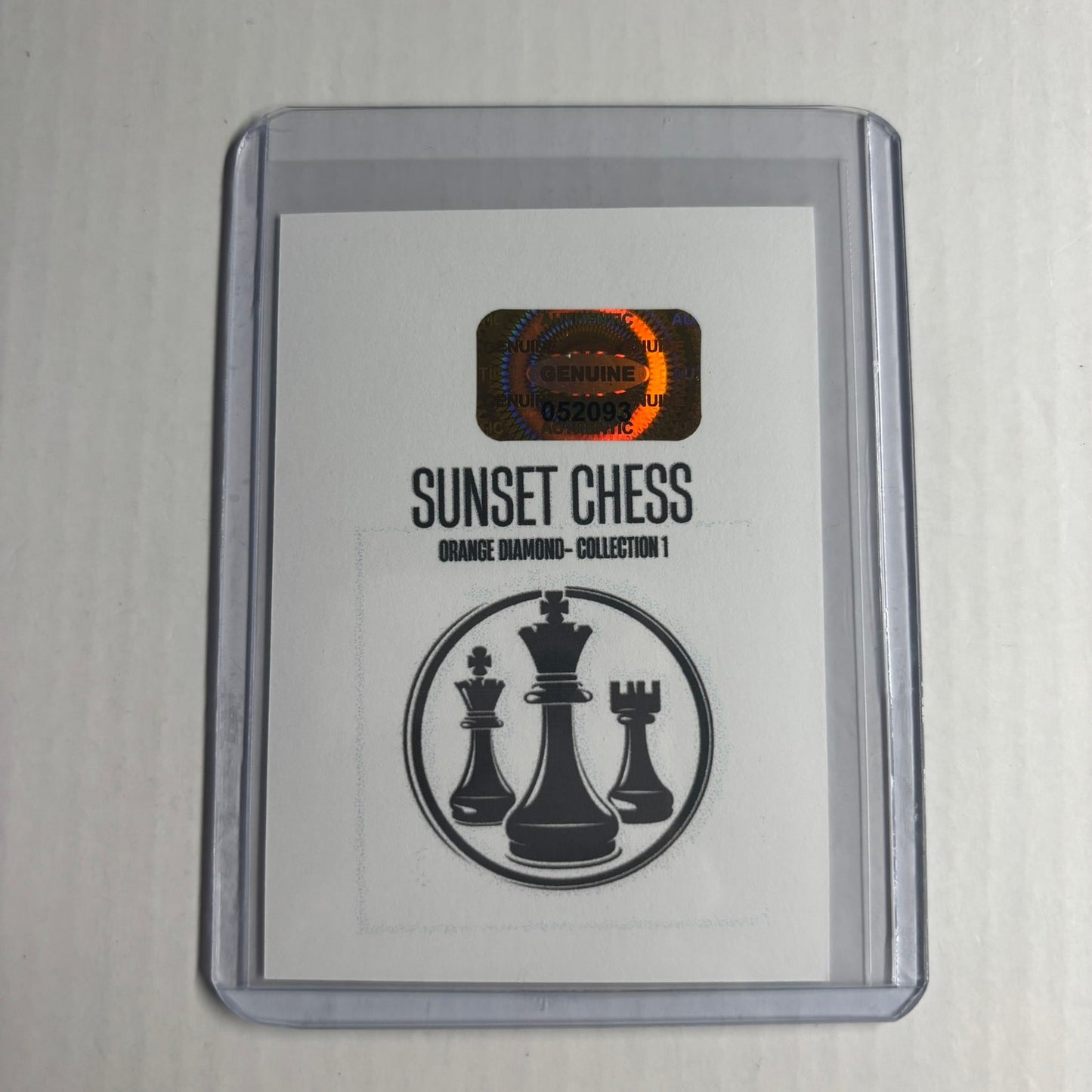 Orange Diamond Collection 1 - Trading Card