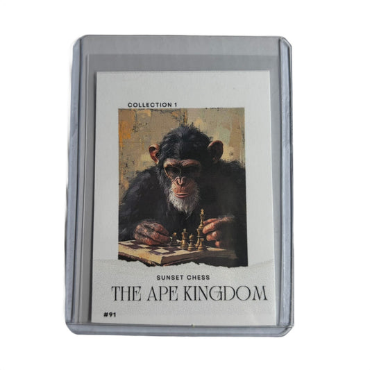 The Ape Kingdom Collection 1 Card #91 - Scrapbook Trading Card