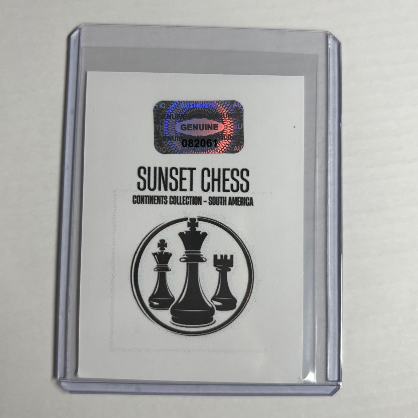 South America Collection - Trading Card