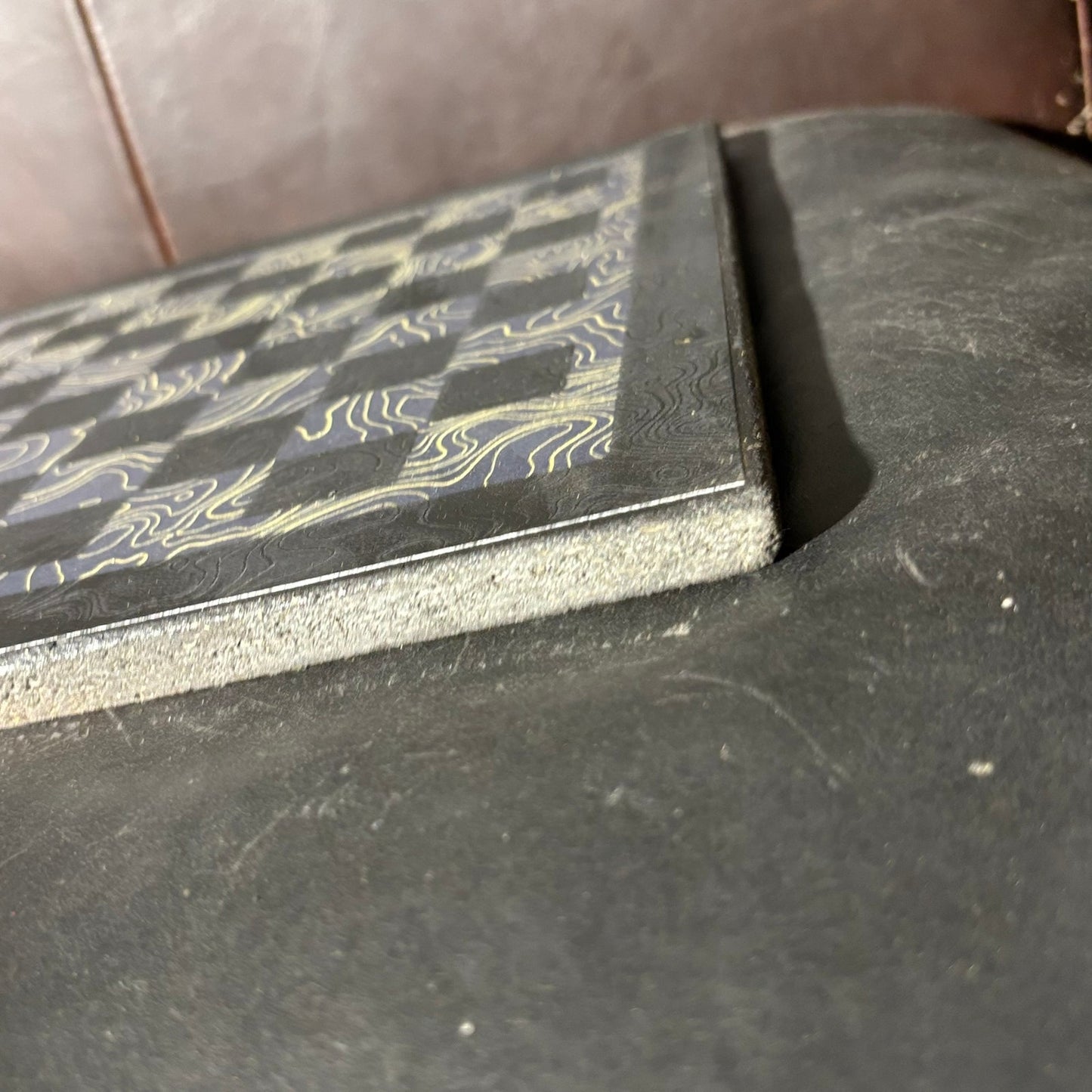 Stealth Black - Scrapbook Chess Board