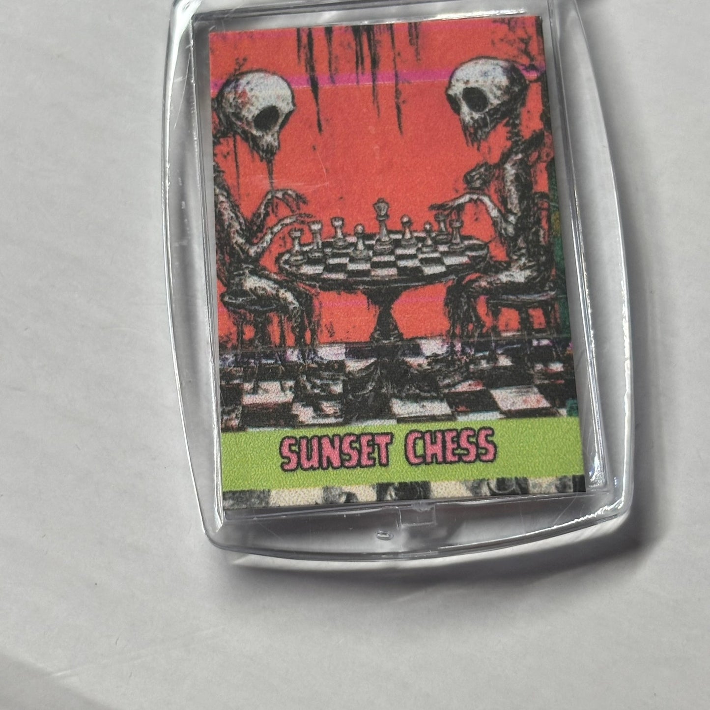 Skinny Boys - Chess  Photo Keychain