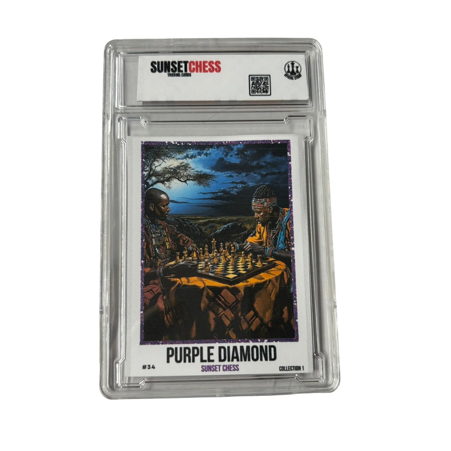 Purple Diamond Collection 1 - Premium Trading Card