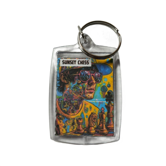 Acid Boy - Chess  Photo Keychain