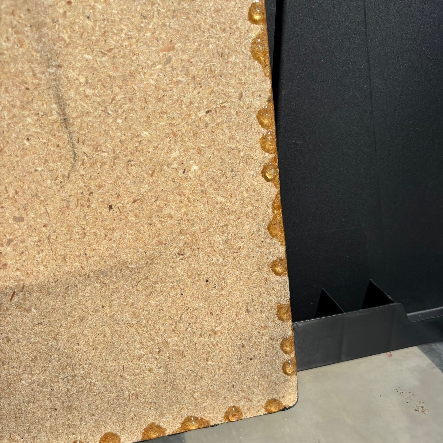 Blue Scrolls - Resin Coated Chess Board