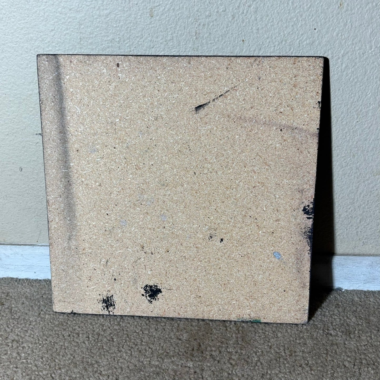 Chrome Mist Budding Flowers - Scrapbook Chess Board