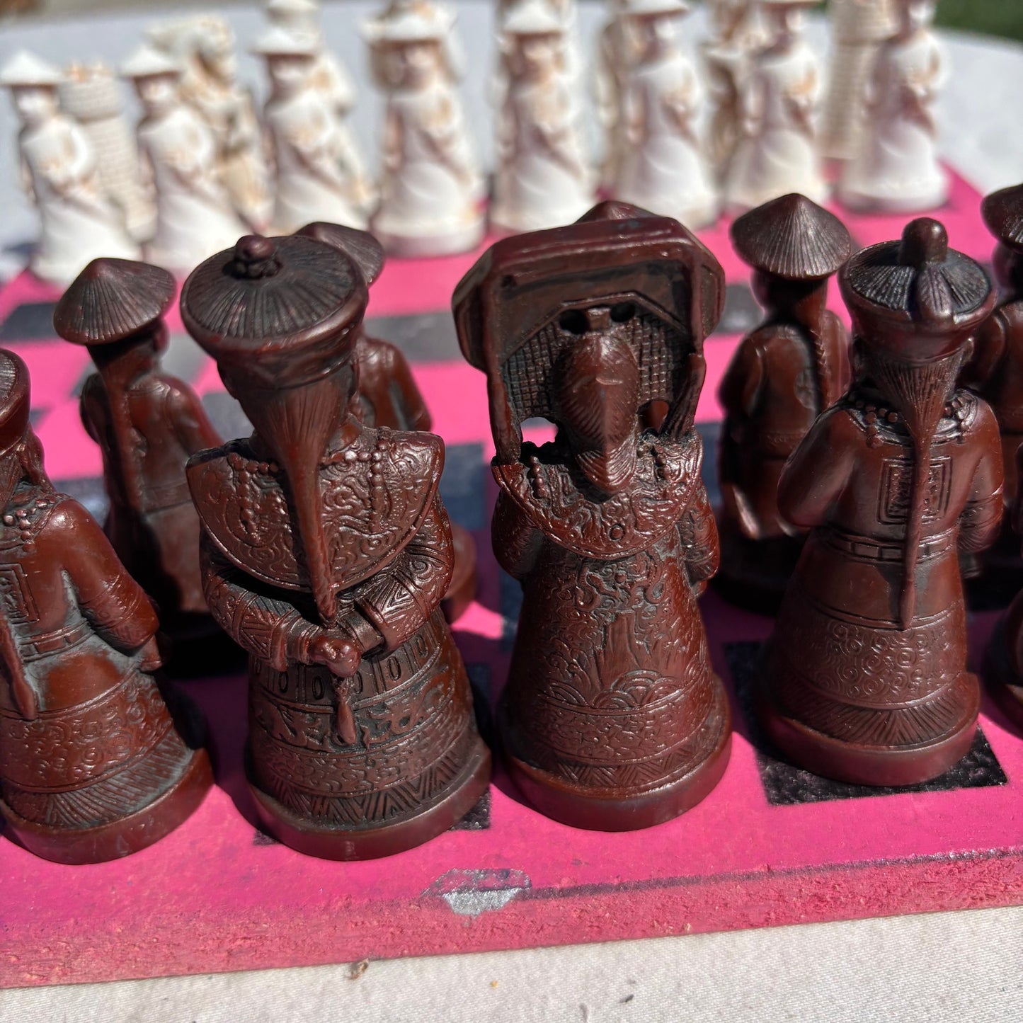 Pink Haze - Chinese Edition Chess Set