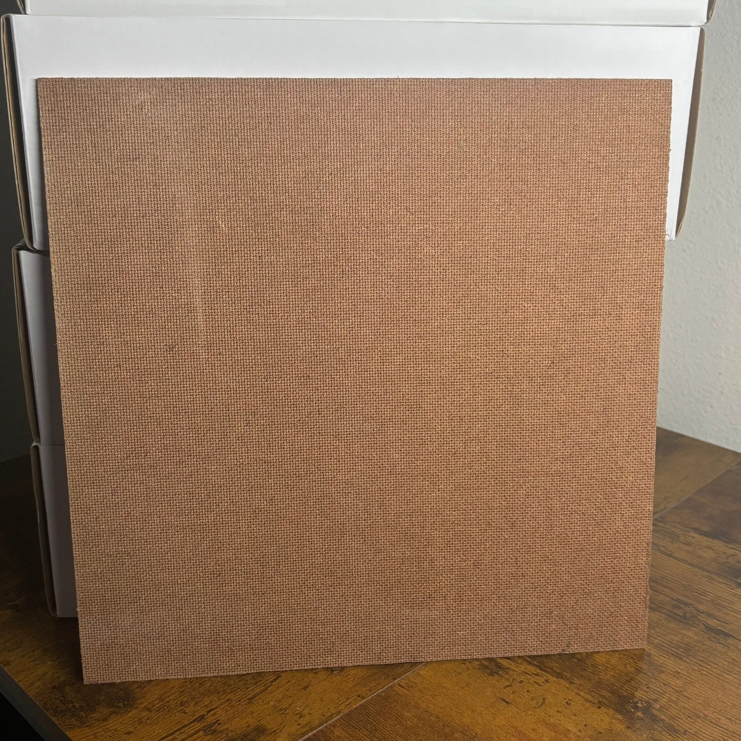 Red & White - Painted Chess Board