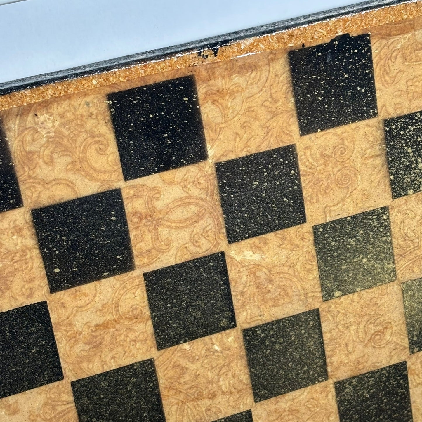 Classic Yellow - Resin Coated Chess Board