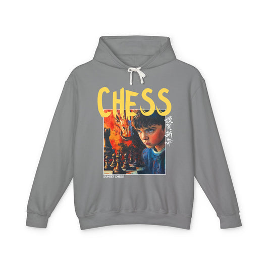 Inner Rage - Gray Chess Hoodie