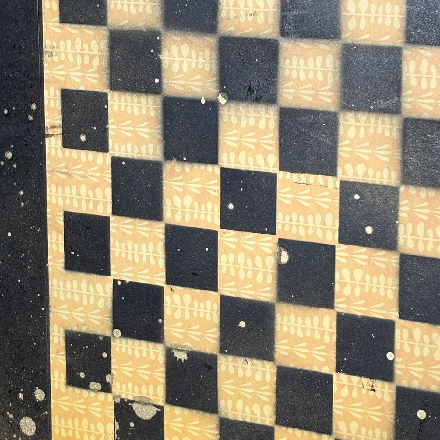 Golden Spots - Large Scrapbook Chess Board