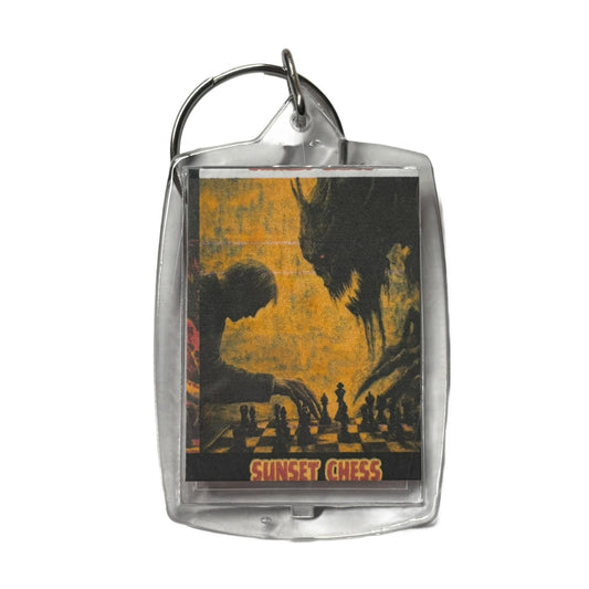 Man vs Monster - Chess  Photo Keychain