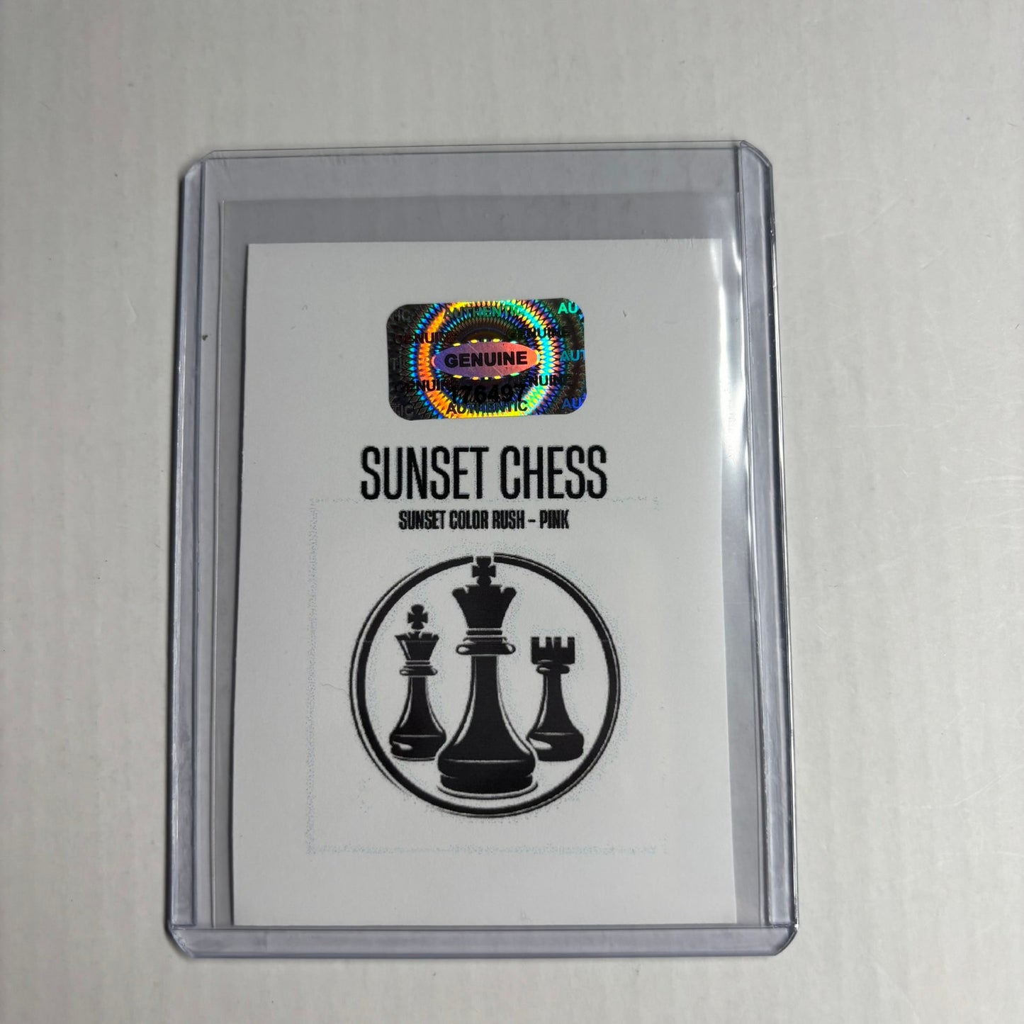 The Pink Collection Card