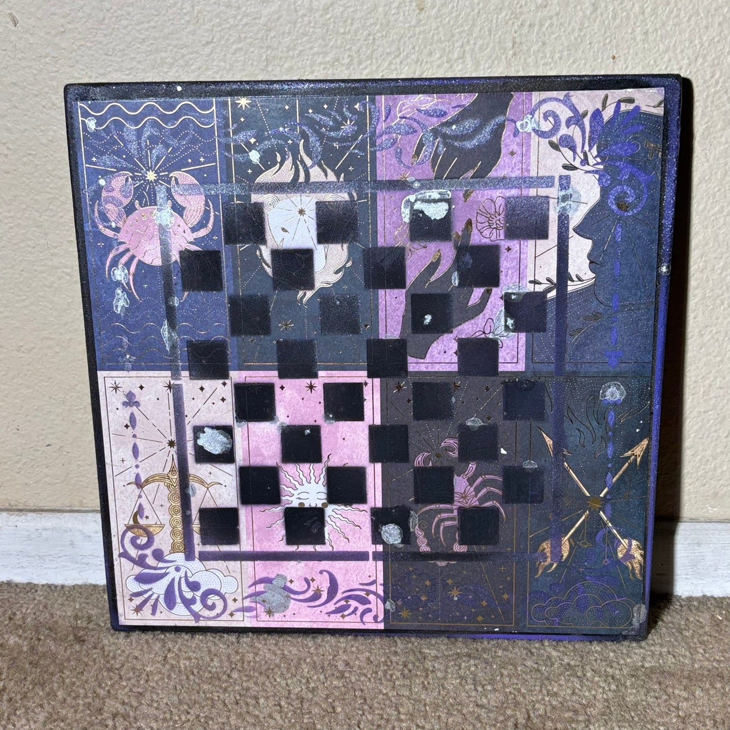 Scrapbook Collage - Scrapbook Chess Board