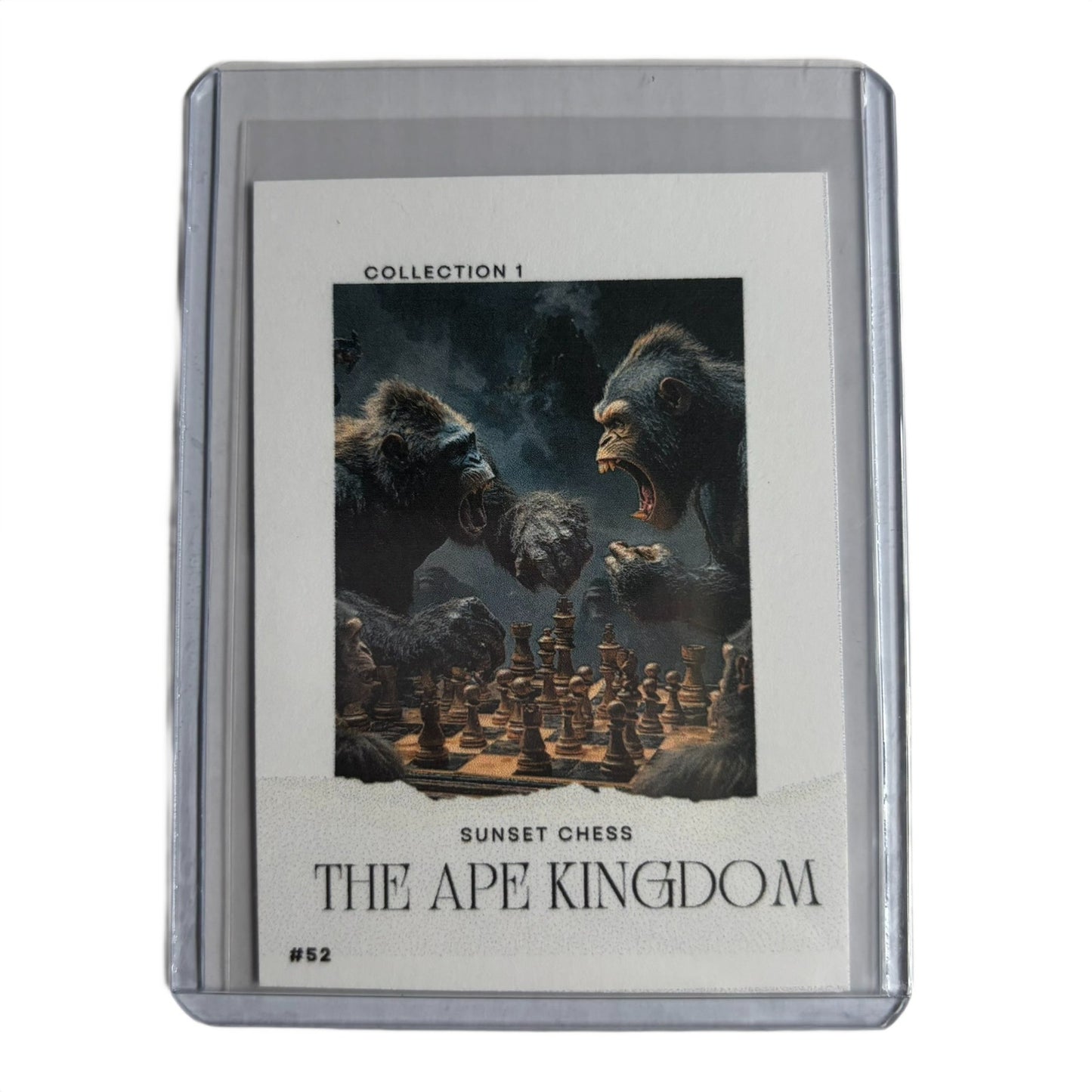 The Ape Kingdom Collection 1 Card #52 - Scrapbook Trading Card
