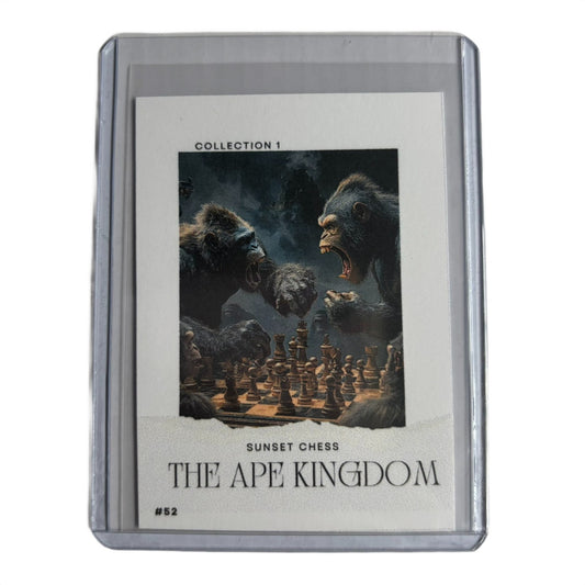 The Ape Kingdom Collection 1 Card #52 - Scrapbook Trading Card