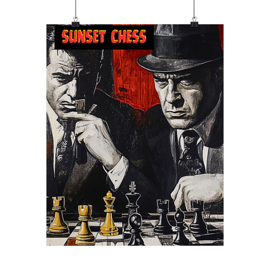 Mafia Chess - Matte Vertical Poster 16"x20"