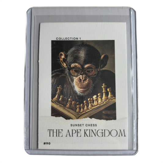 The Ape Kingdom Collection 1 Card #90 - Scrapbook Trading Card