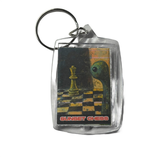Green Buddy - Chess  Photo Keychain